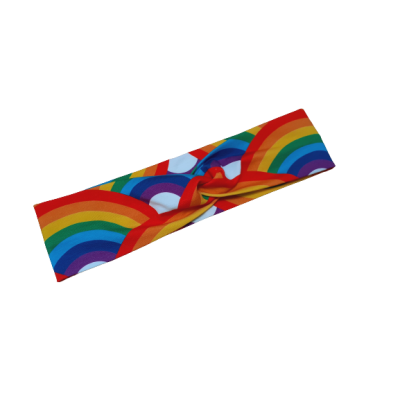 Haarband regenboog